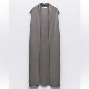 Zara Long Knit Vest